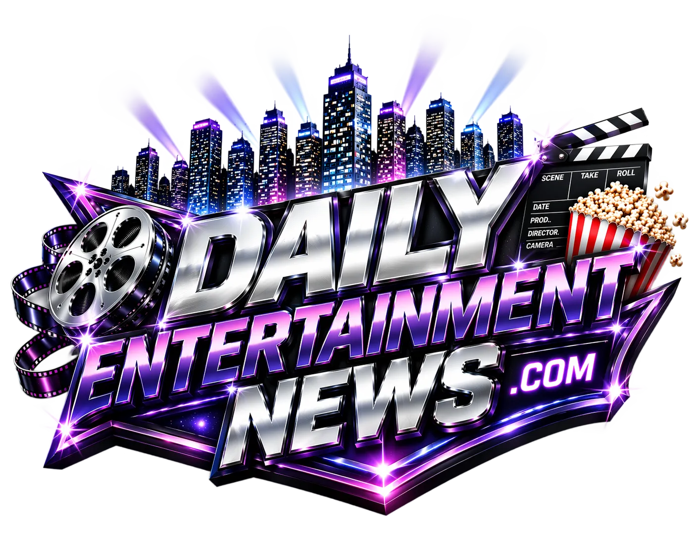 Daily Entertainment News Logo